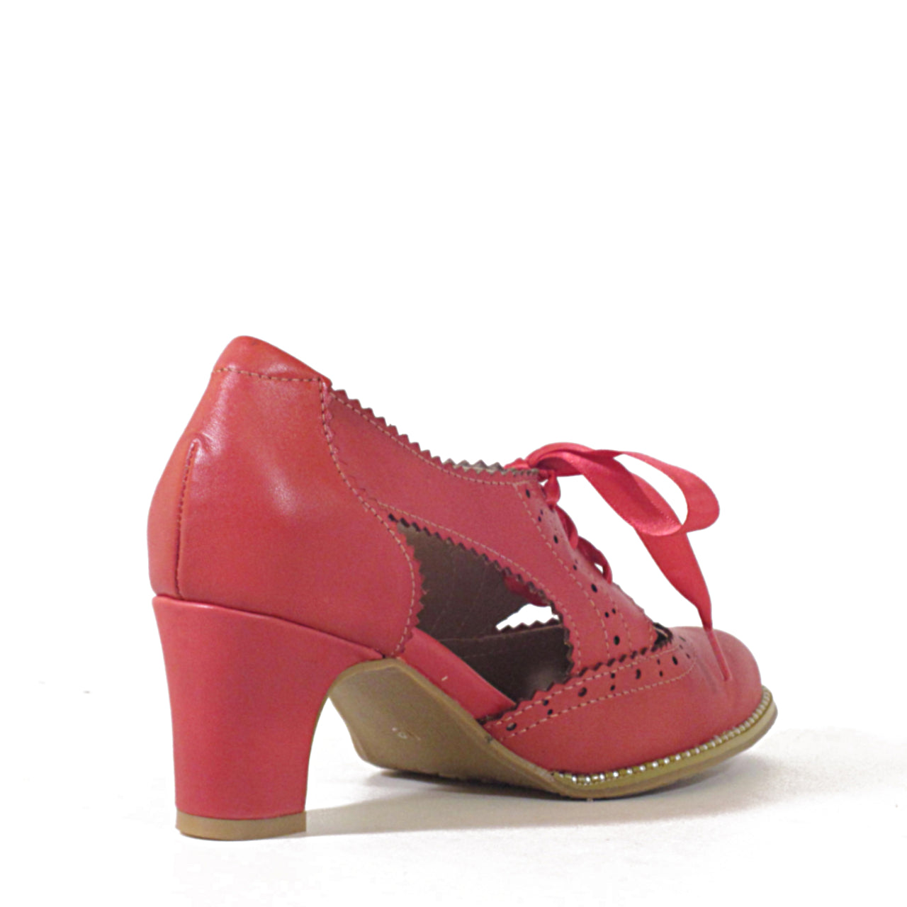 Vintage Lace Up Heels for Women - Elegant Retro High Heel Shoes for Party, Wedding & Evening Events