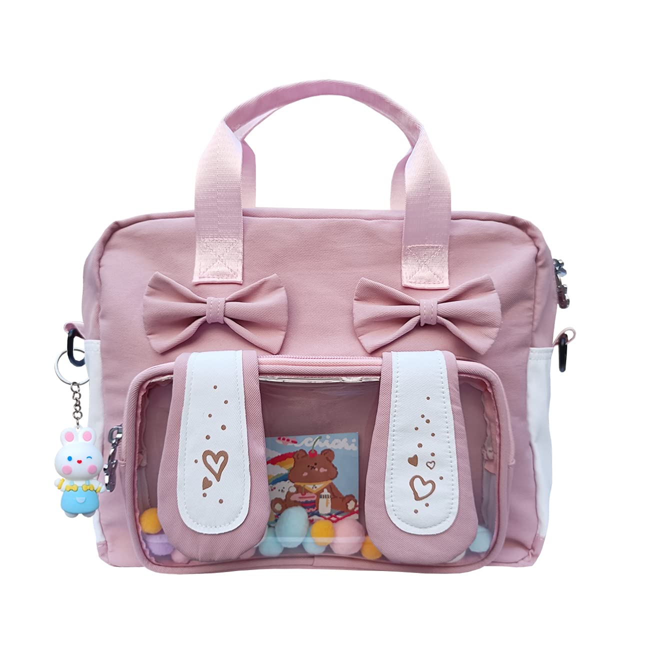 Cute Japanese Ita Bag - Kawaii 3-Way Anime Purse for JK Uniform Cosplay | Perfect for Anime Conventions, School Fashion & Collectors