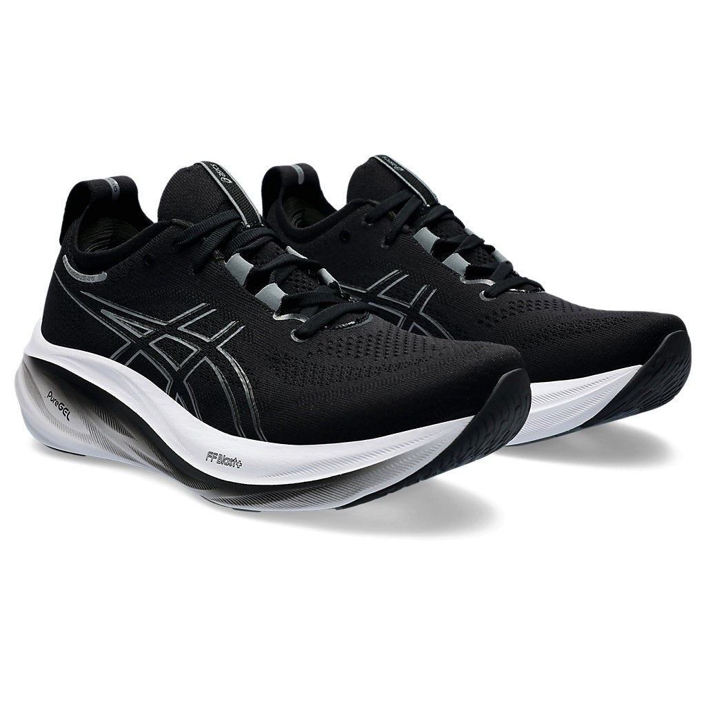 ASICS Men's Gel-Nimbus 26 Running Shoes - Lightweight Cushioned Sneakers for Marathon Training & Road Running - Ideal for Long Distance Jogging & Gym Workouts