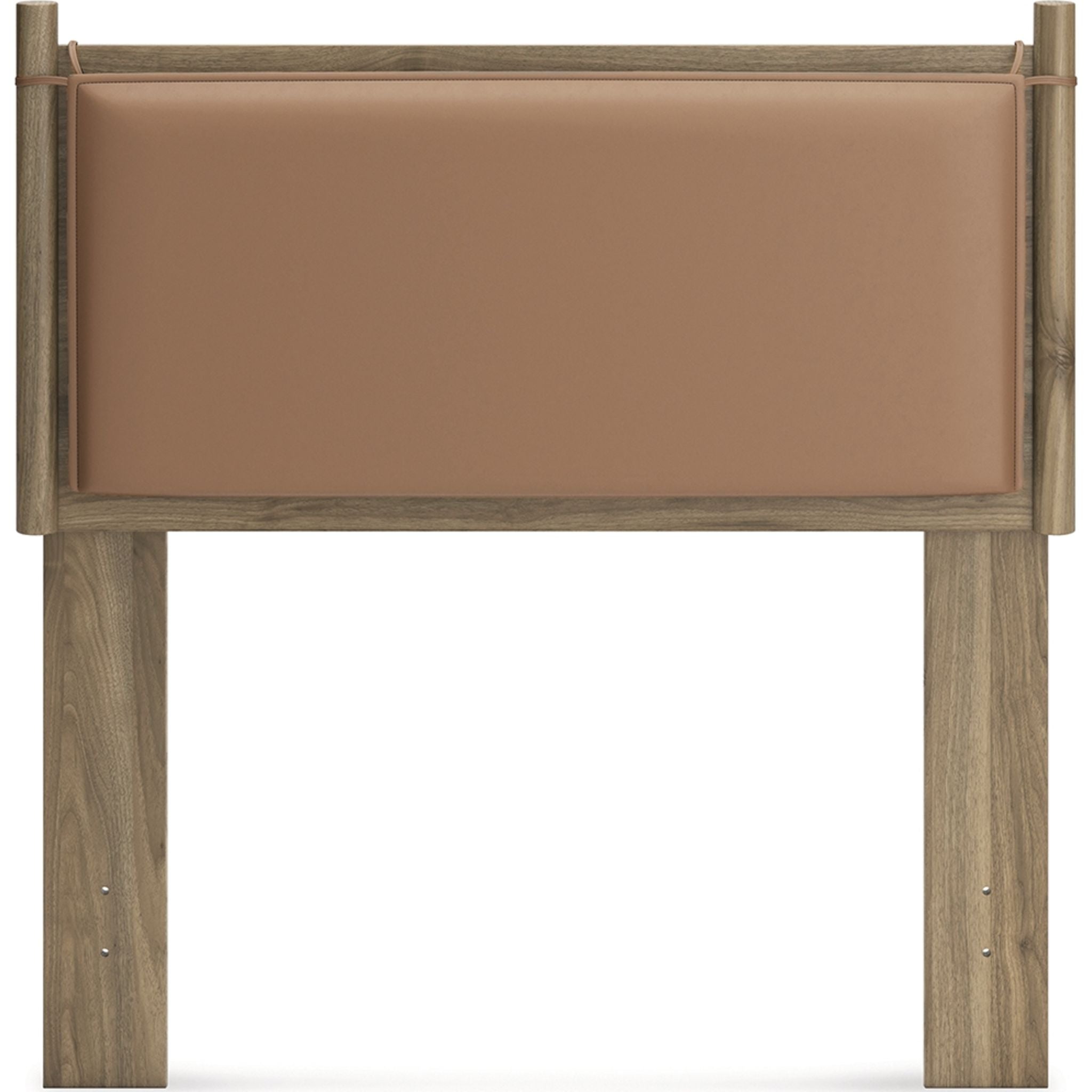 Aprilyn Twin Panel Headboard in Honey Finish - Elegant Upholstered Bed Headboard for Bedroom Decor, Perfect for Guest Rooms, Kids' Rooms & Dormitories