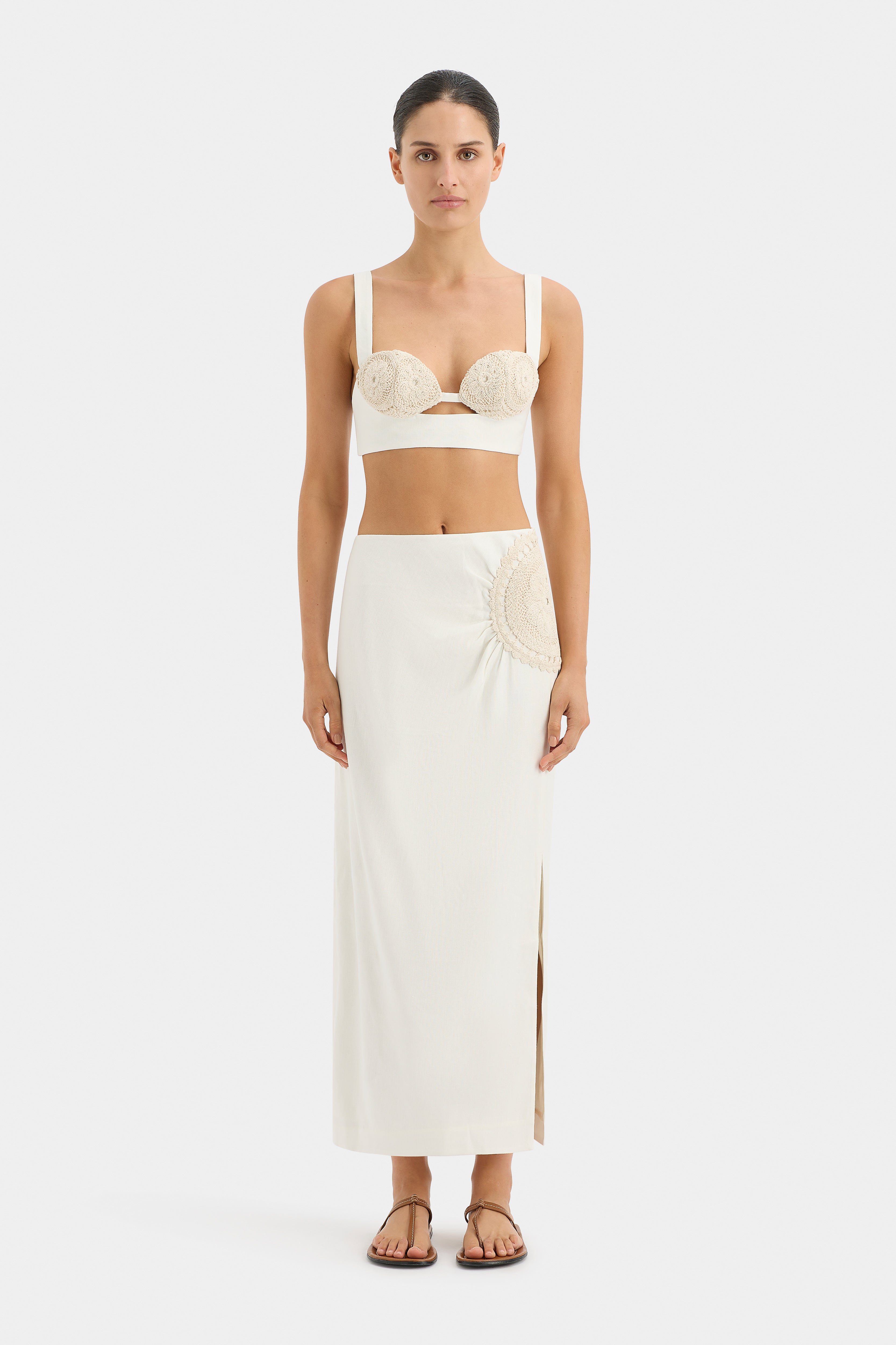 Atacama Midi Skirt - Women's Flowy A-Line Skirt with Pockets | Perfect for Casual Wear, Beach Outfits & Summer Fashion