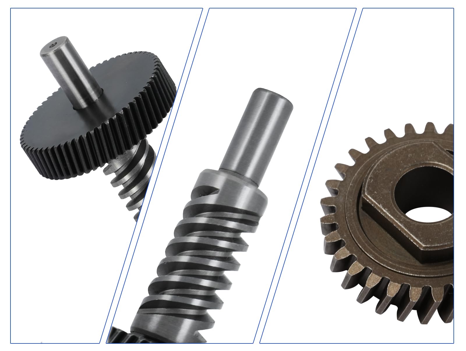 KitchenAid Mixer Worm Gear Replacement Kit - Compatible with 5qt & 6qt Stand Mixers (Fits Models 9706529, 9709511, 9703337, 9709231) - Durable Worm Follower Gear Set for Smooth Mixing - Perfect for Baking, Dough Kneading & Food Preparation
