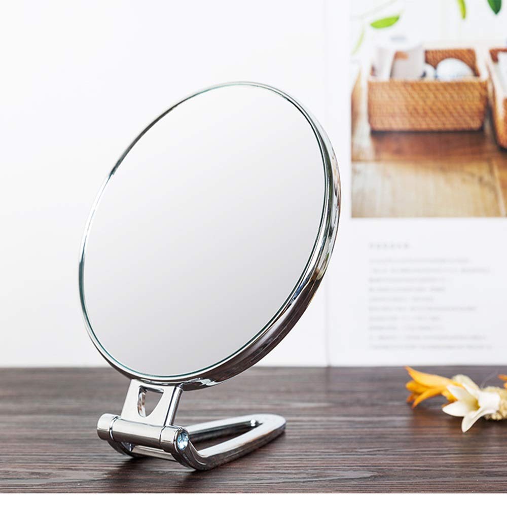 360° Adjustable Makeup Mirror with 3X Magnification - Perfect for Vanity & Travel