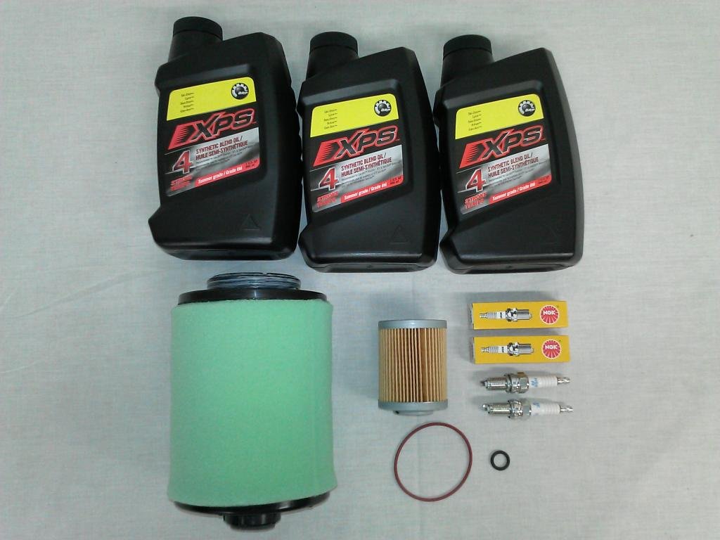 Can-Am Outlander 1000 ATV Full Oil Change Service Kit - Compatible with 2013, 2014, 2015 Models - Essential Maintenance for Off-Road Adventure & Trail Riding