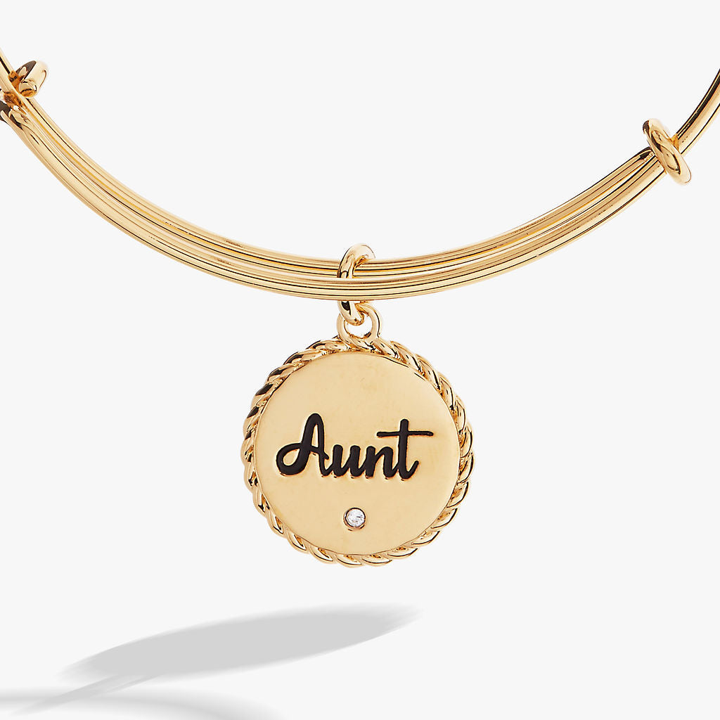 Aunt Charm Bangle - Elegant & Stylish Bracelet for Women - Perfect Gift for Birthday, Anniversary & Special Occasions