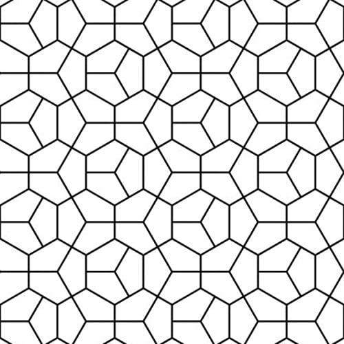 PinPix 34x24 Inch Cork Bulletin Board with Modern Hex Black Design & Satin White Frame - Stylish Wall Memo Board for Home Office Decor, School Classroom, Dorm Room Organization & Creative Inspiration