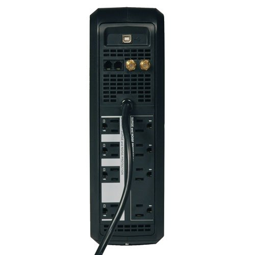 Tripp Lite SMART1000LCD 1000VA UPS Battery Backup with LCD Display & USB Ports - 120V Uninterruptible Power Supply for Home Office, Computer, Router & Electronics Protection