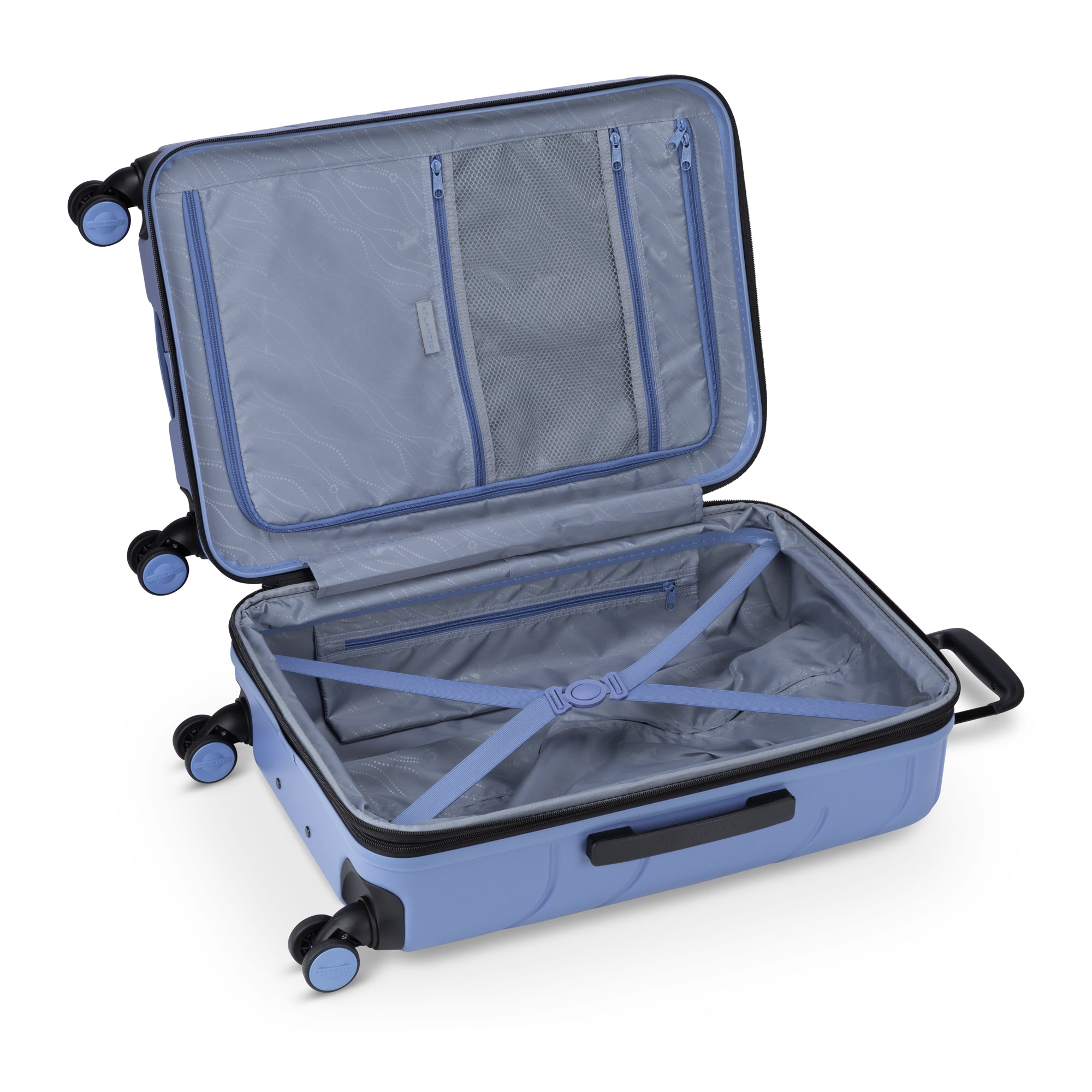 Atlantic Transmarine 3-Piece Luggage Set - Lightweight Spinner Suitcase with TSA Lock, Perfect for Travel, Business Trips & Vacations