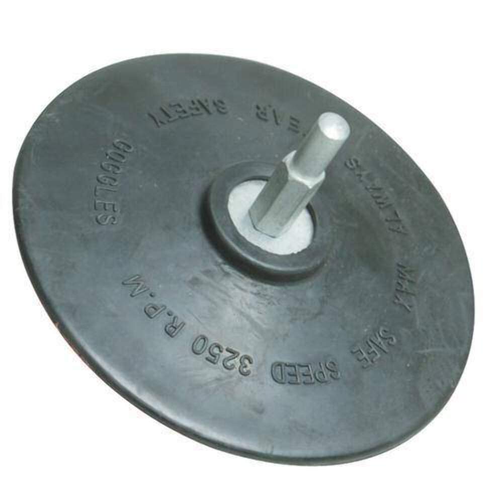 108628 Hook and Loop Backing Pad - 125mm x 2mm for Angle Grinders, Sanders & Polishers | Durable Sanding Disc Adapter for Woodworking, Metalworking & DIY Projects