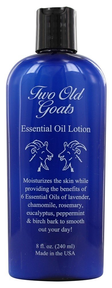 Two Old Goats Essential Oil Lotion for Arthritis & Fibromyalgia Relief - 8 oz (Pack of 3) | Natural Pain Relief Moisturizer for Joint & Muscle Discomfort | Perfect for Daily Use at Home, Work or Travel