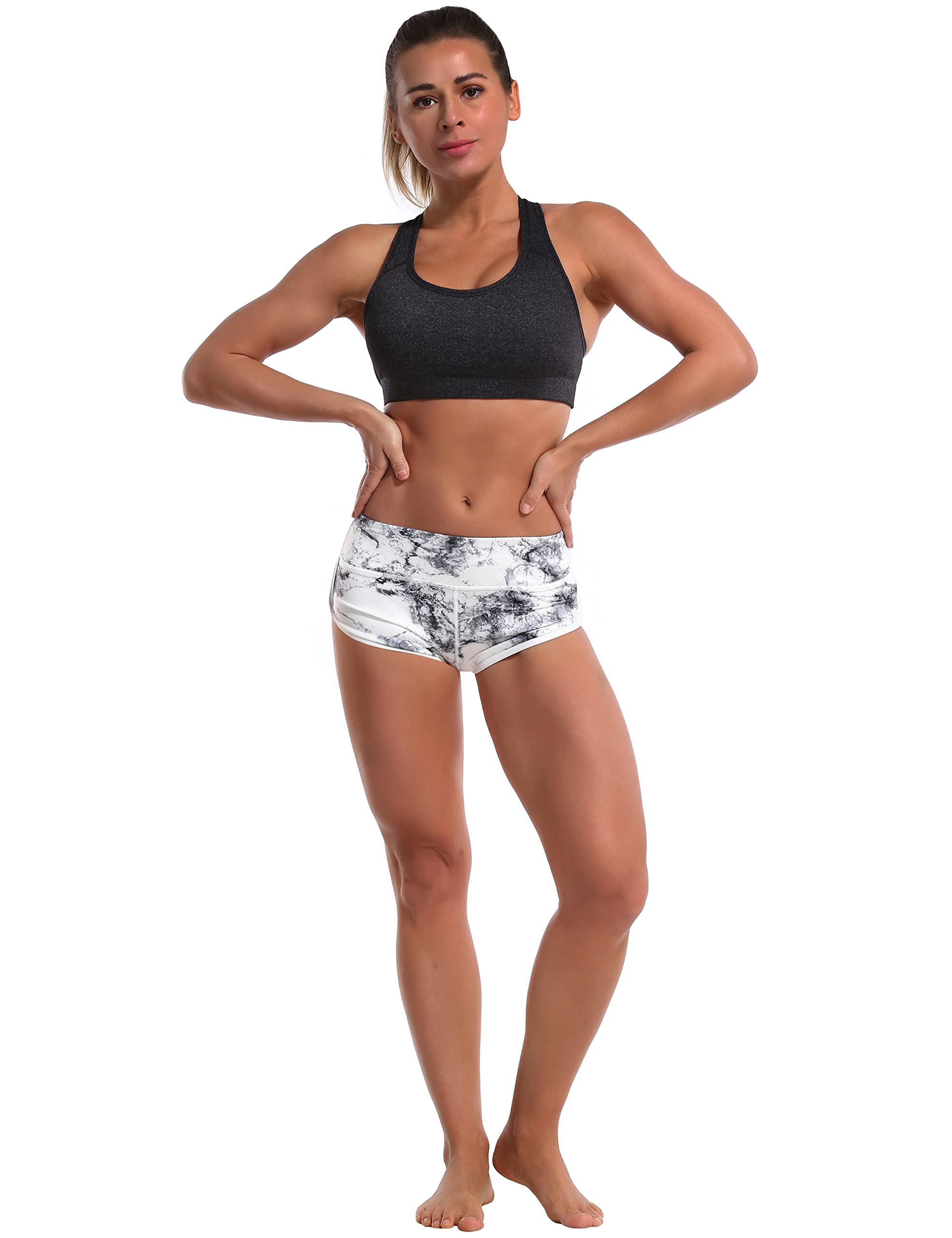 BUBBLELIME Women's Sexy Booty Yoga Shorts XS-XXL - High Waisted Tummy Control Workout Shorts for Running, Fitness & Yoga - Moisture Wicking & UPF 30+ Sun Protection - Perfect for Gym, Lounge & Summer Activities