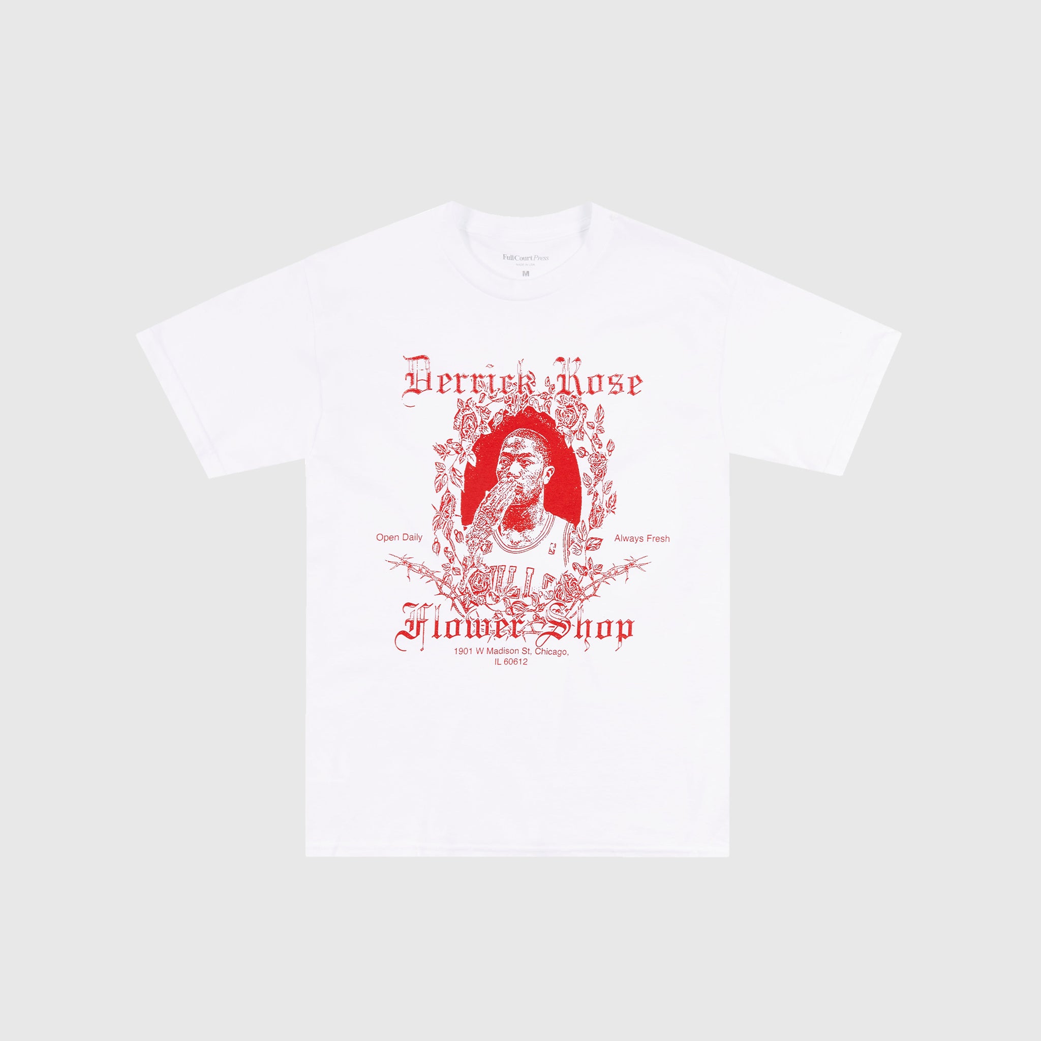 Rose Print Short Sleeve T-Shirt for Women - Summer Casual Fashion Tee - Perfect for Outfits, Beach, and Everyday Wear