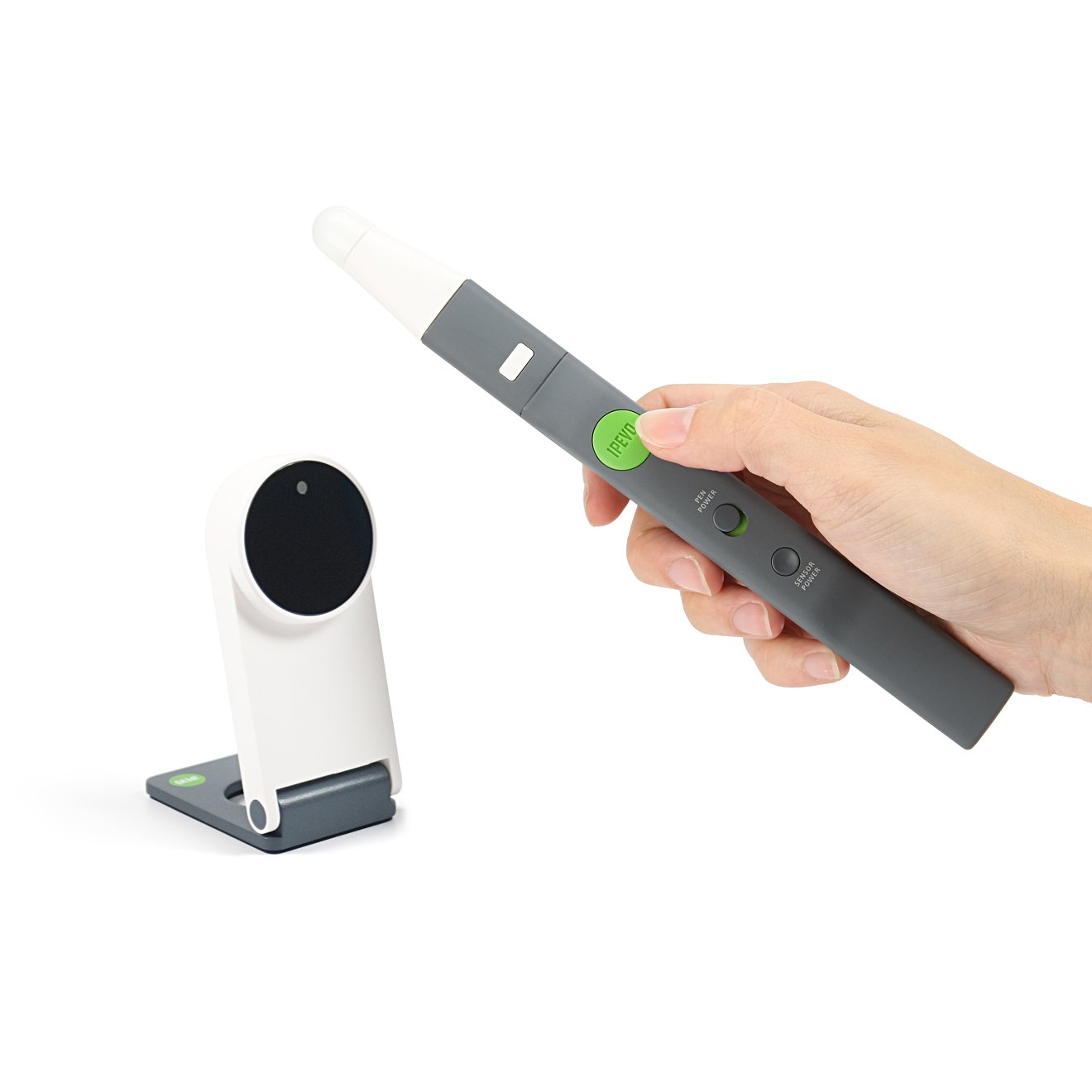 IPEVO IW2 Wireless Interactive Whiteboard System for Home Teaching & Remote Learning | Portable Digital Whiteboard with Short Pen (Model 5-876-1-01-00) | Perfect for Online Classes, Homeschooling & Virtual Presentations