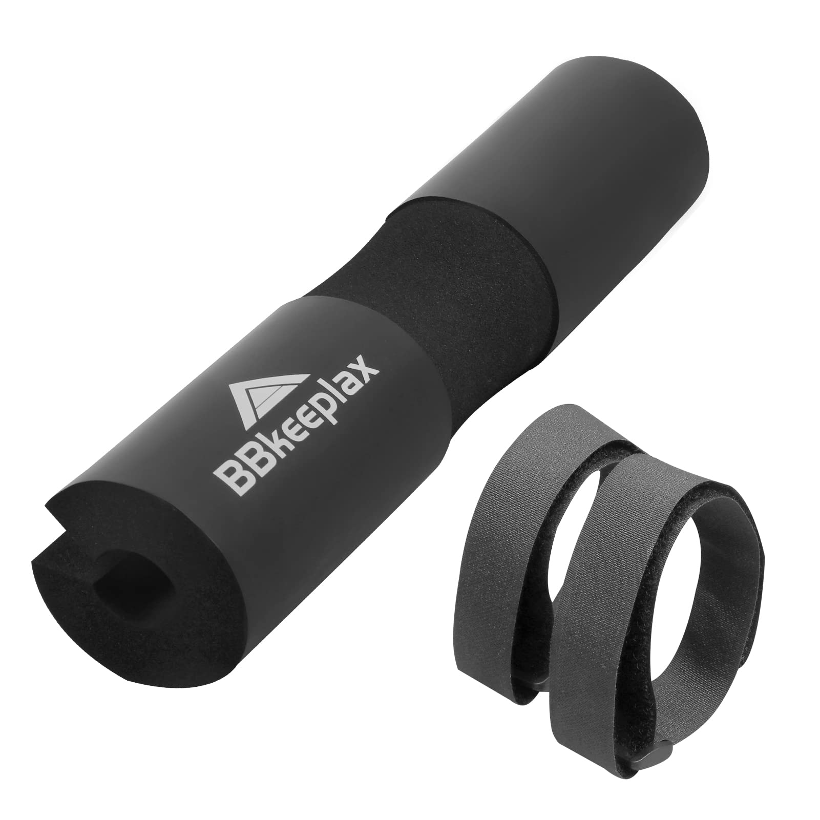 **Premium Barbell Pad - Thick Foam Squat Bar Cushion for Hip Thrusts, Squats & Weightlifting - Comfortable Neck & Shoulder Support for Training - Fits Standard & Olympic Bars with Safety Straps - Ideal for Gym, Home Workouts & CrossFit**