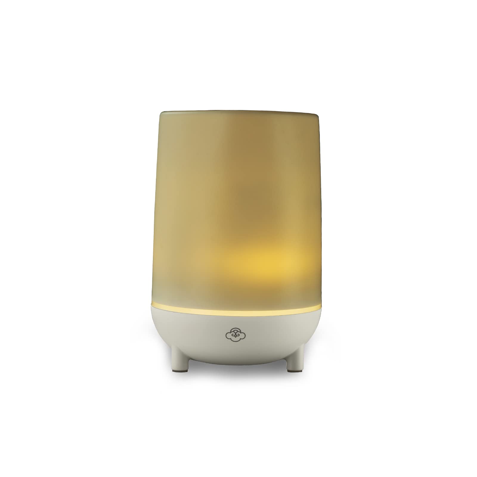 Serene House Ultrasonic Aromatherapy Essential Oil Diffuser with Calming Rain Mist & Warm White Light - 100ml Grey, Auto Shut-Off, Unbreakable Design for Home Spa, Yoga, Meditation & Bedroom Relaxation