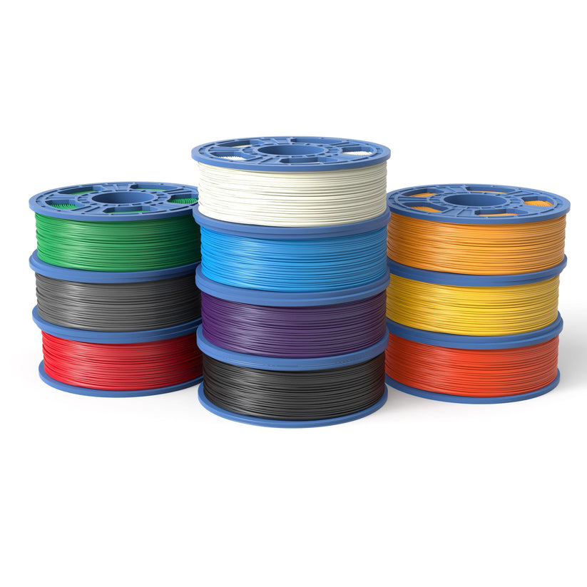 Dremel Digilab PLA Filament Variety Pack - 10 Colors, 1.75mm, 0.75kg for 3D Printing, DIY Projects & Creative Crafts