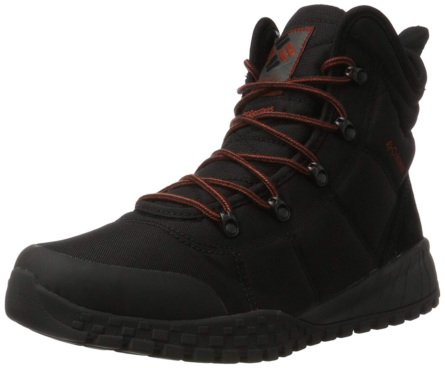 Columbia Men's Fairbanks Omni-Heat Waterproof Winter Ankle Boots - Insulated Hiking Shoes for Cold Weather Outdoor Activities