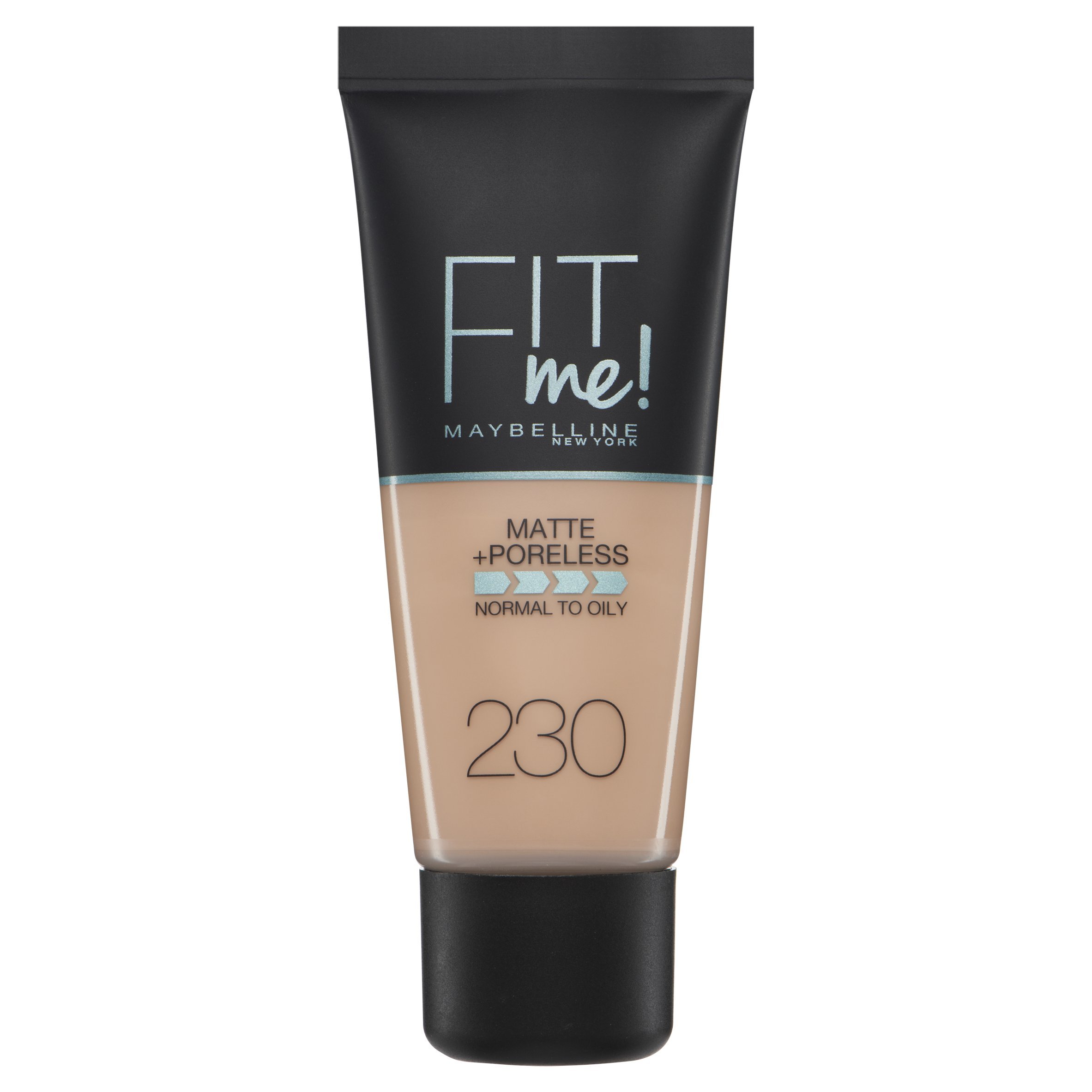 Maybelline Fit Me! Matte + Poreless Foundation - Oil-Free Makeup for Oily Skin, Natural Matte Finish, Long-Lasting Coverage - Perfect for Everyday Wear & Special Occasions