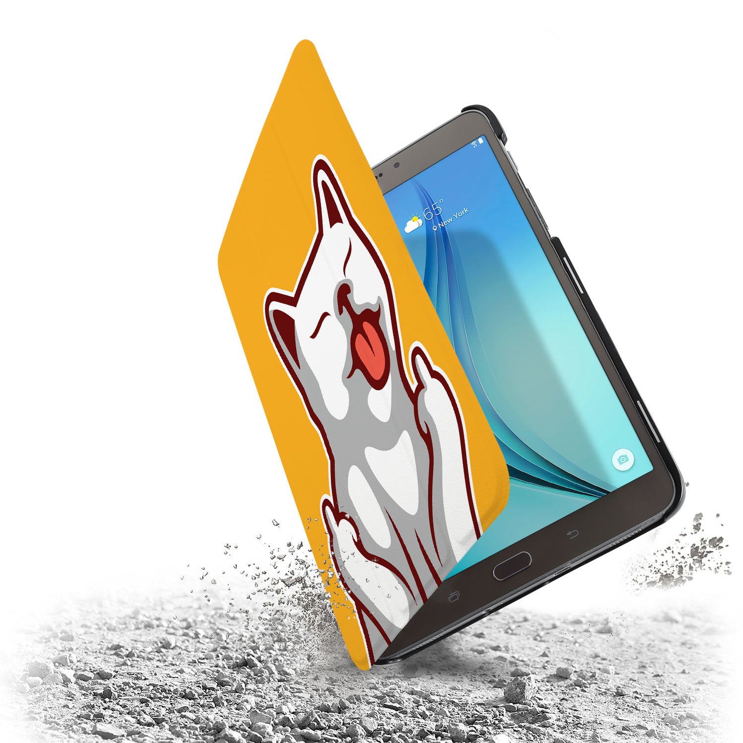 Premium Samsung Tablet Case with Cute Cat Design - Durable Protective Cover for Samsung Tablets - Perfect for Work, School & Travel