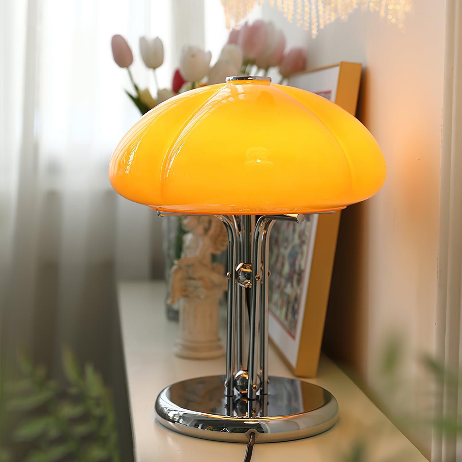 Cassian Table Lamp - Modern LED Bedside Lamp with USB Port, Adjustable Brightness for Bedroom, Living Room & Office - Perfect for Reading, Working & Relaxing