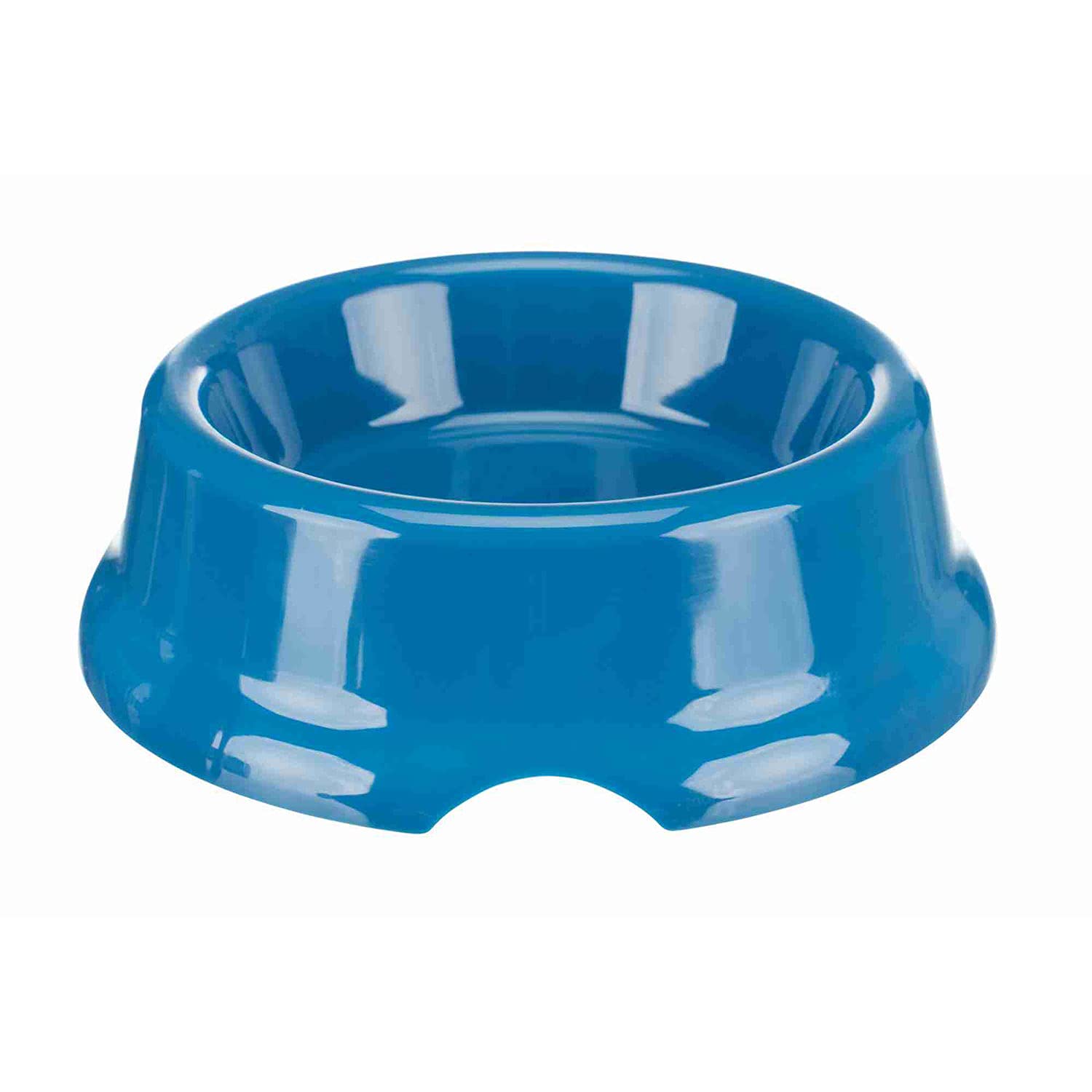 Trixie Small Plastic Dog Bowl - 0.25 Liter (10 cm Diameter) - Perfect for Puppies & Small Breeds - Indoor/Outdoor Pet Feeding Solution