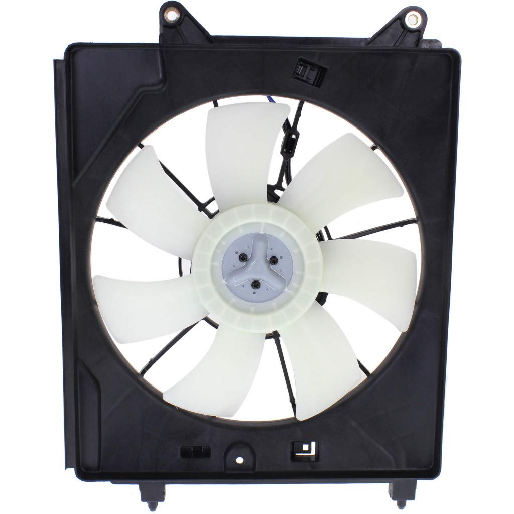 Honda Element A/C Radiator Fan Assembly 2007-2008 Replacement Part - Compatible with Models HO3113125, 38616P3G003, 38611PZDA01 & 38615PZDA11 | Perfect for Cooling System Repair & Maintenance