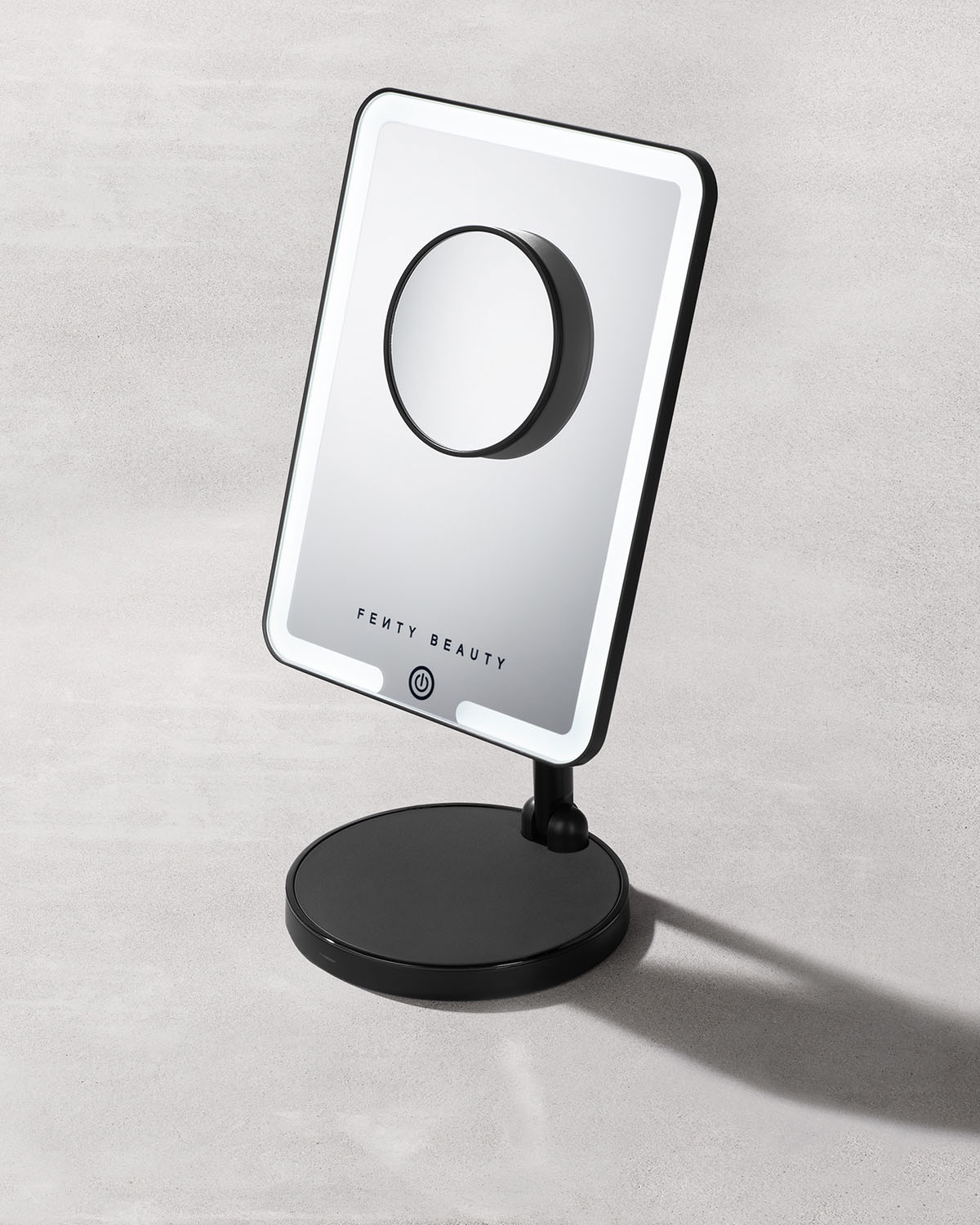 LED Vanity Mirror with Touch Control - Adjustable Brightness & Magnification for Makeup, Skincare & Grooming | Perfect for Bathroom, Bedroom & Dressing Table