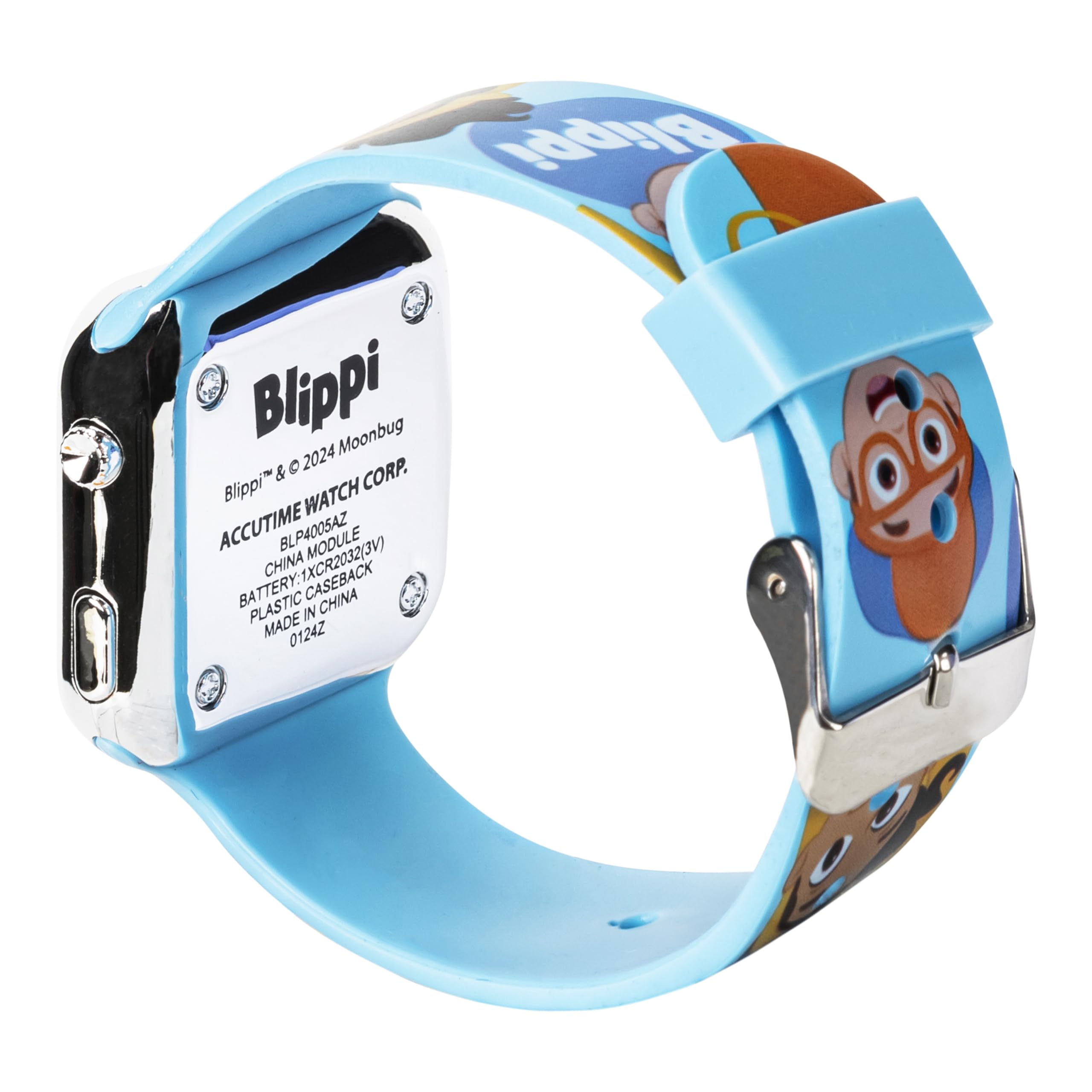Blippi Kids LED Watch - Educational Interactive Watch for Learning & Play