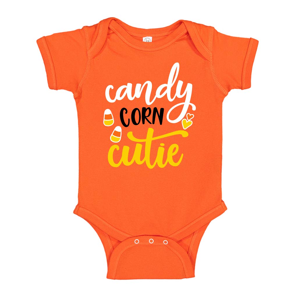 Cute Halloween Candy Corn Baby Onesie & Toddler T-Shirt - Perfect for Halloween Costumes, Trick or Treating & Family Photo Outfits