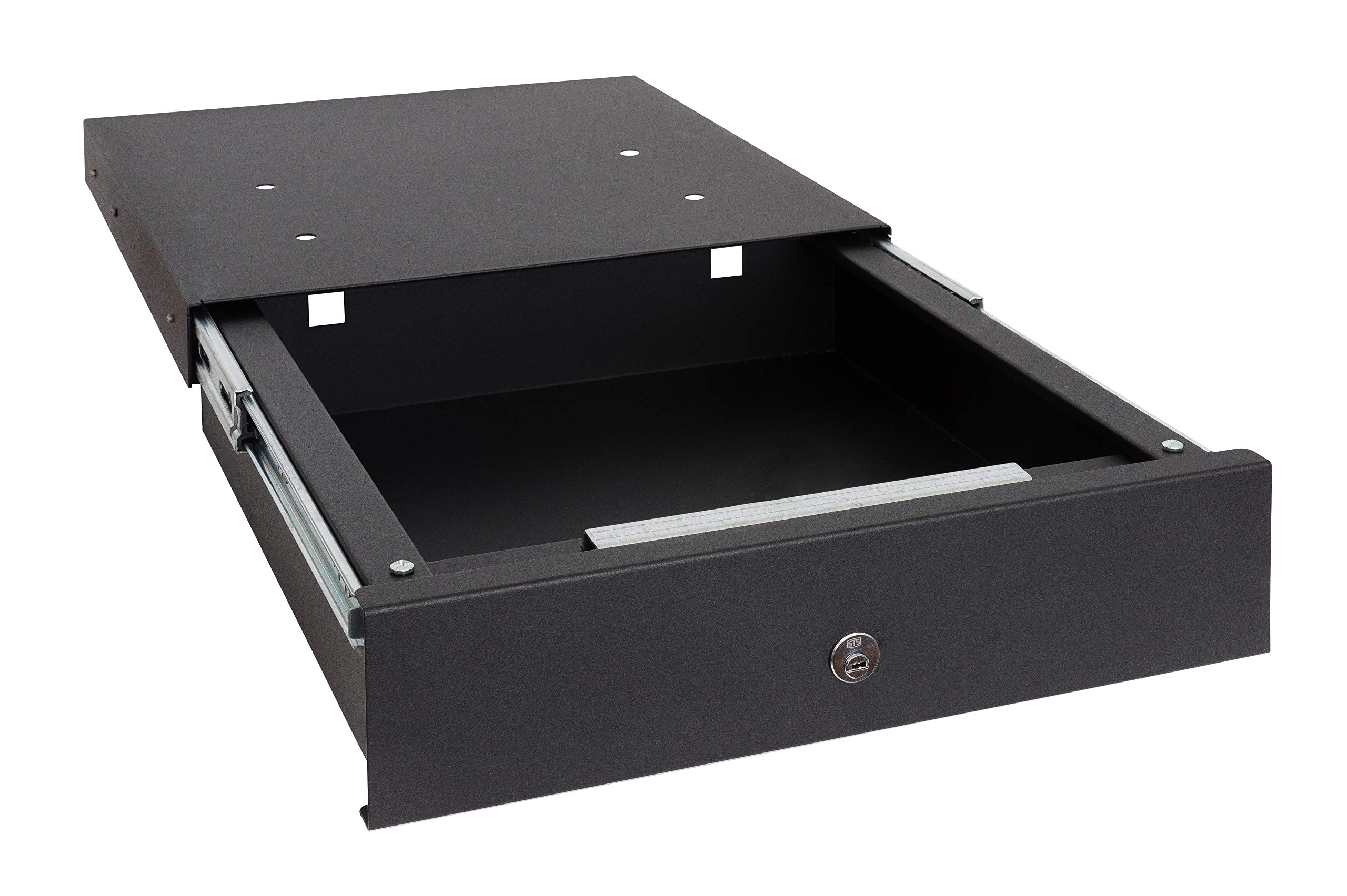 Hidden Camouflage Safe for Kitchen Skirting Board - Discreet Black Security Box for Valuables, Cash & Jewelry Storage - Perfect for Home, Office & Emergency Use