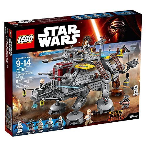 LEGO STAR WARS Captain Rex's AT-TE Walker 75157 Building Toy Set for Kids & Adults - Perfect for Star Wars Fans, Collectors & Creative Play