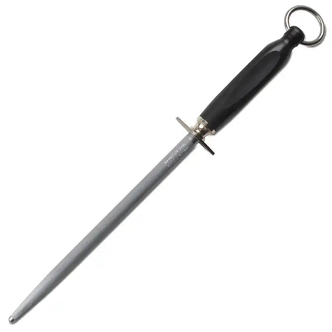 F. Dick Professional Round Sharpening Steel - 12-Inch Knife Sharpener for Chefs & Home Cooks - Perfect for Kitchen, Camping & Outdoor Cooking