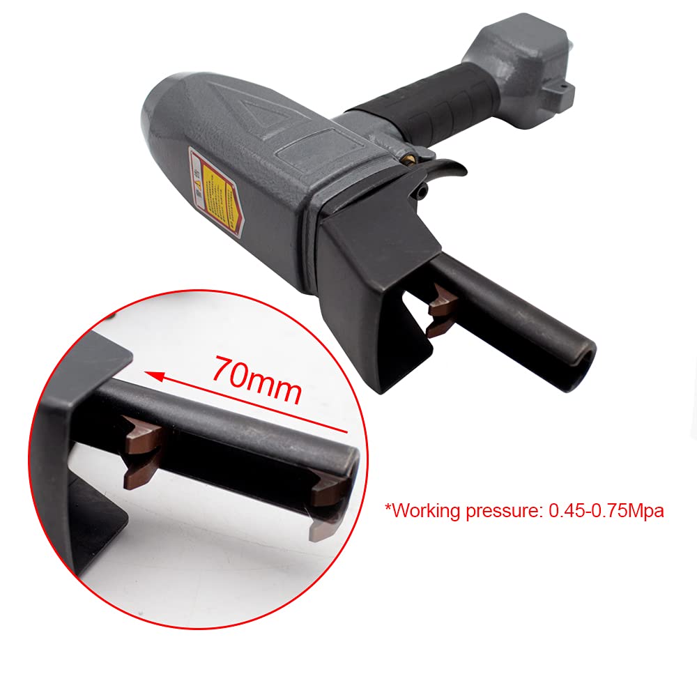 Pneumatic Nail Puller - Heavy Duty Air Nail Remover Tool for Wood Planks (1.7-3.5mm) with 0.45-0.75Mpa Pressure - Perfect for Woodworking, Demolition, and DIY Home Renovation Projects