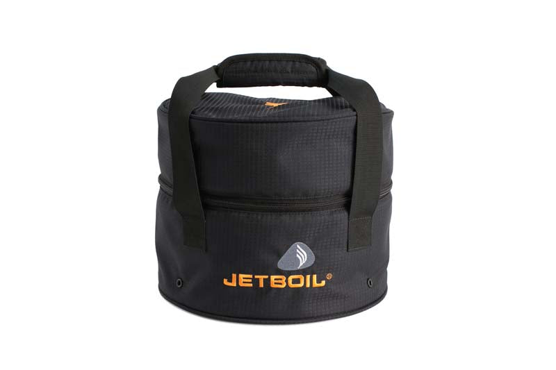 Jetboil Genesis 2 Basecamp System - Portable Camping Stove with 2 Burners, Orange | Perfect for Backpacking, Hiking & Outdoor Cooking Adventures