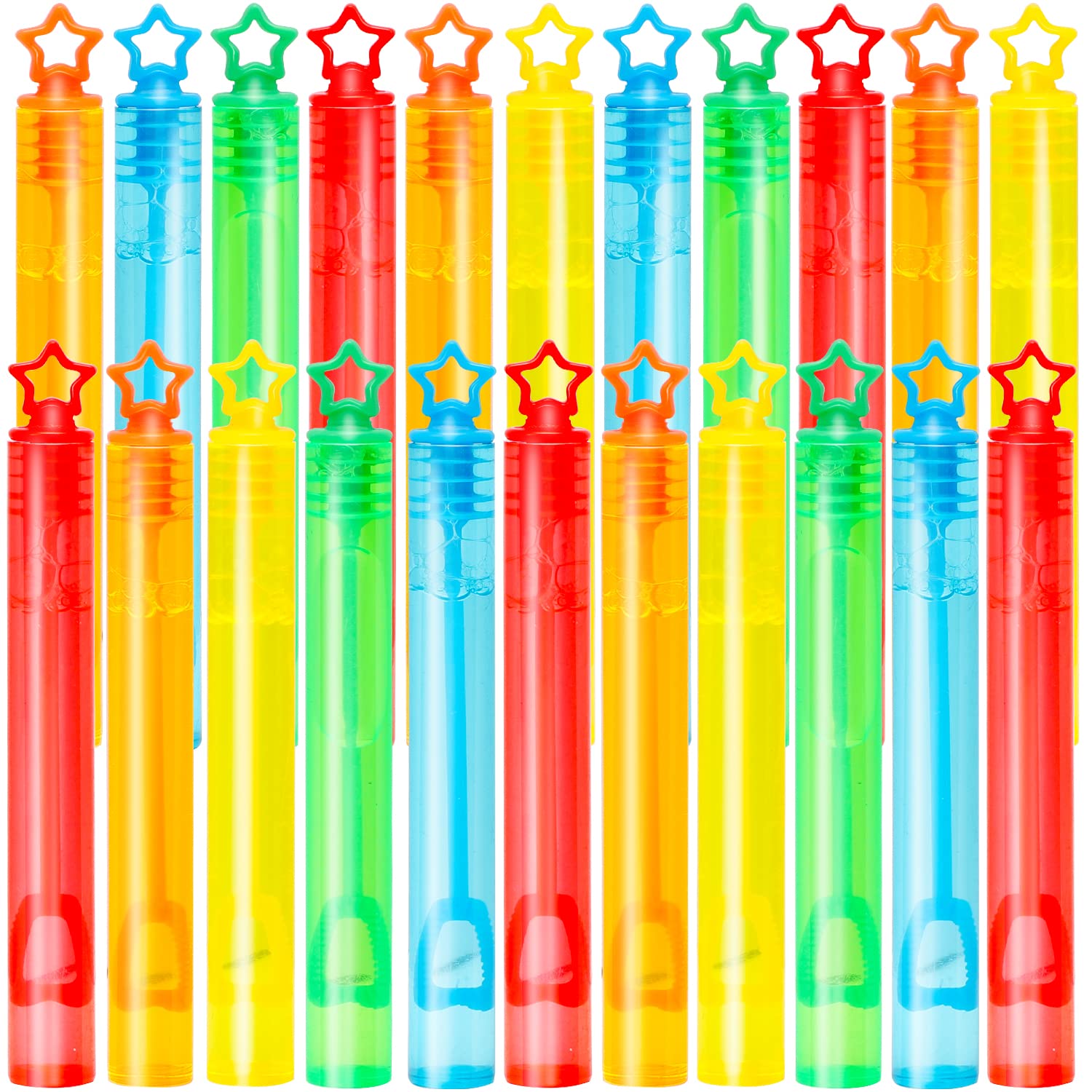 TOY Life Bubble Wands for Kids - Mini Bubble Party Favors, Bulk Bubbles for Toddlers 1-3 Years Old - Fun Outdoor Play, Birthday Party Activities & Summer Games