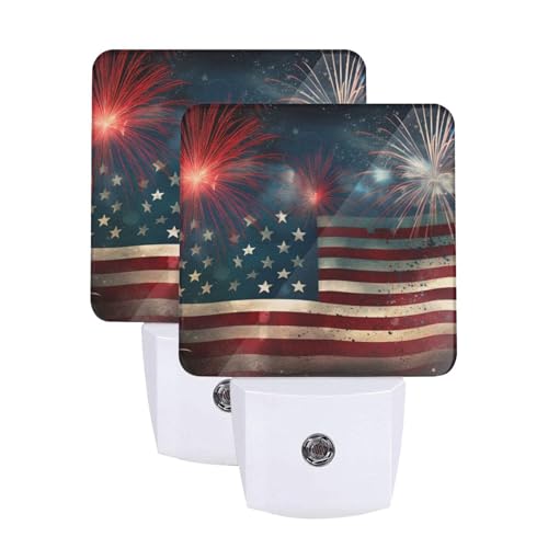 American Flag Fireworks