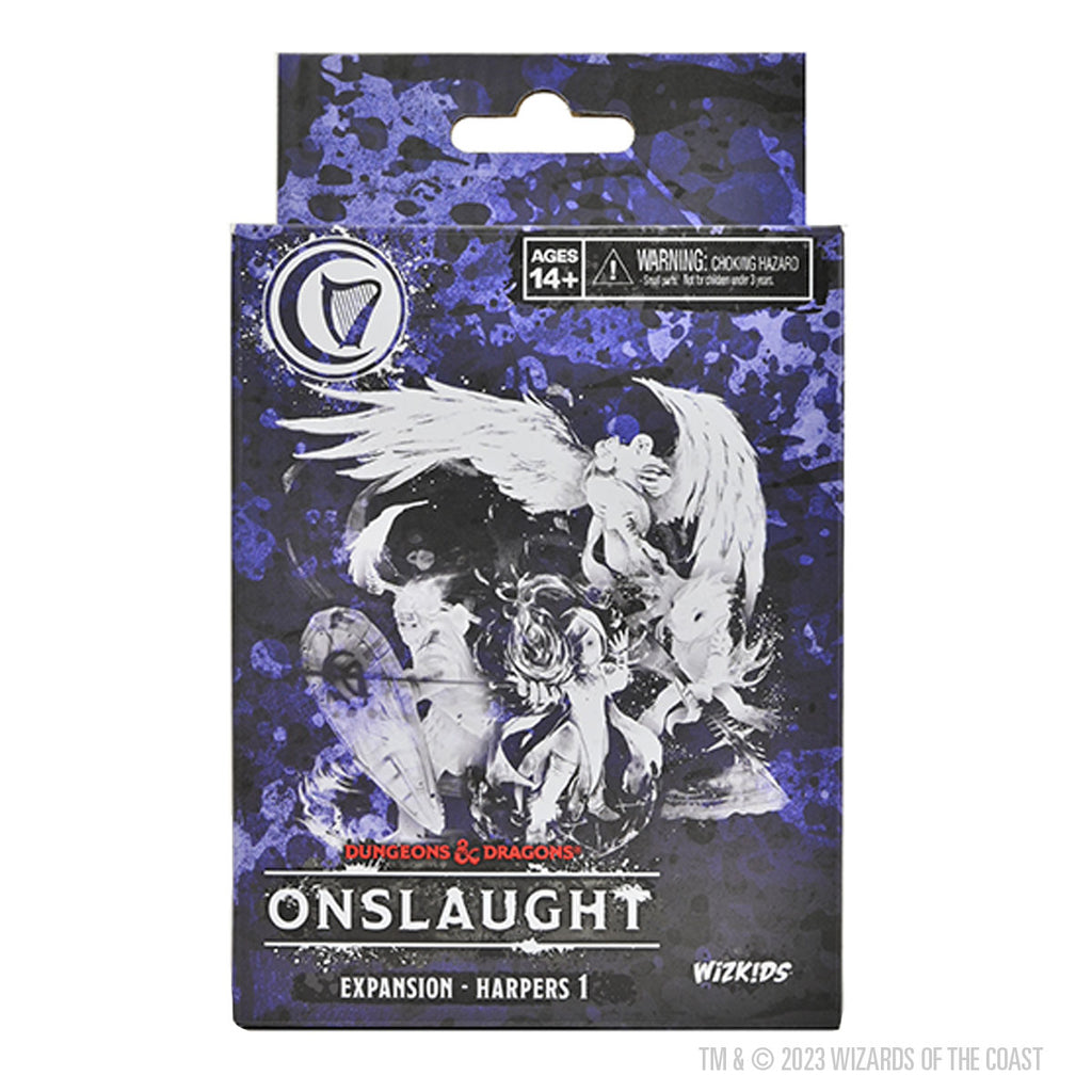Dungeons & Dragons Onslaught: Harpers 1 Expansion Set - Miniature Figures for Tabletop RPG Gaming - Perfect for D&D Campaigns & Fantasy Battles