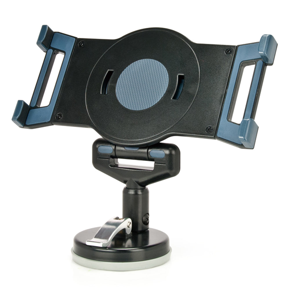 Universal Tablet Holder with Suction Mount Stand - Adjustable Phone & iPad Stand for Desk, Car, Kitchen - Hands-Free Viewing for Work, Cooking, and Entertainment