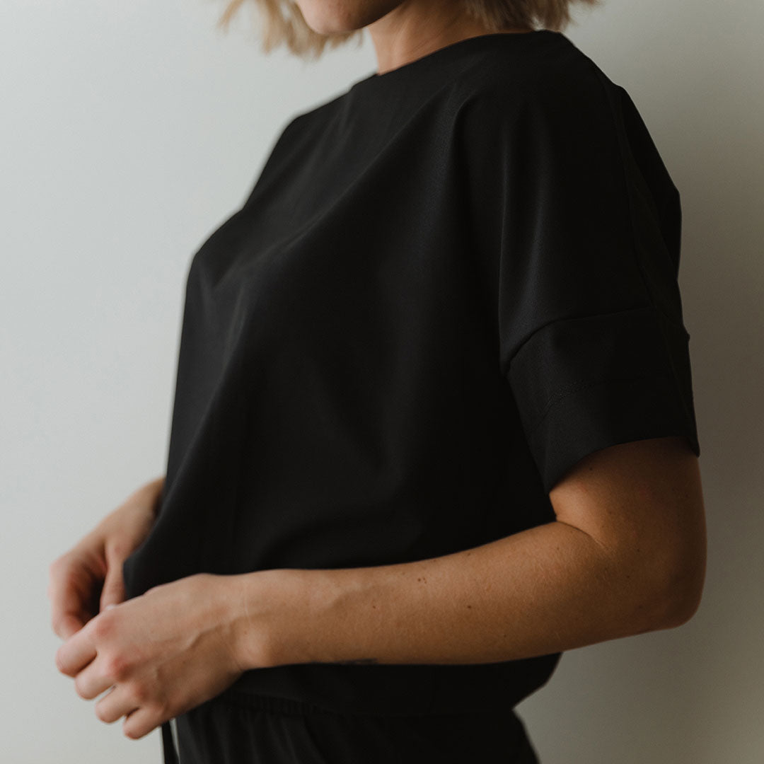 Women's Stylish Everyday Jumpsuit - Comfortable Black Romper for Casual Wear | Perfect for Work, Travel & Weekend Outings