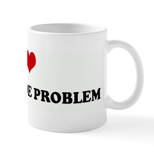 White - I Love MY ATTITUDE PROBLEM Mug