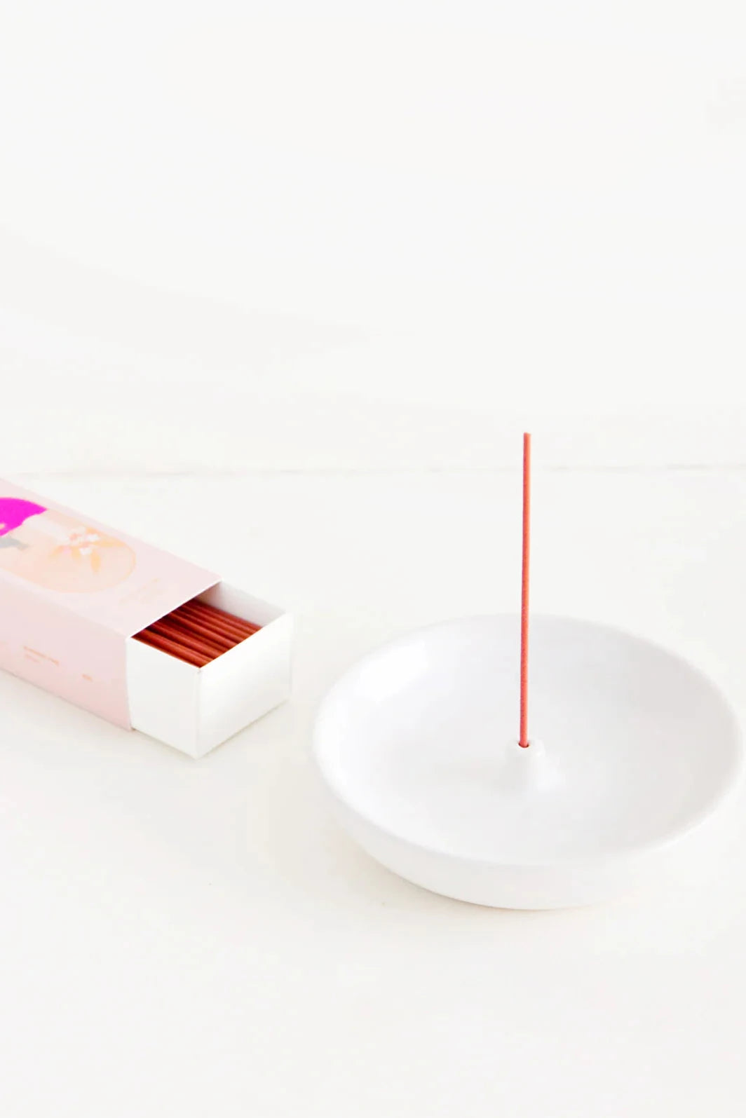 Luna Incense Holder - Elegant Ceramic Aromatherapy Burner for Meditation, Yoga & Home Decor | Perfect for Relaxation & Stress Relief