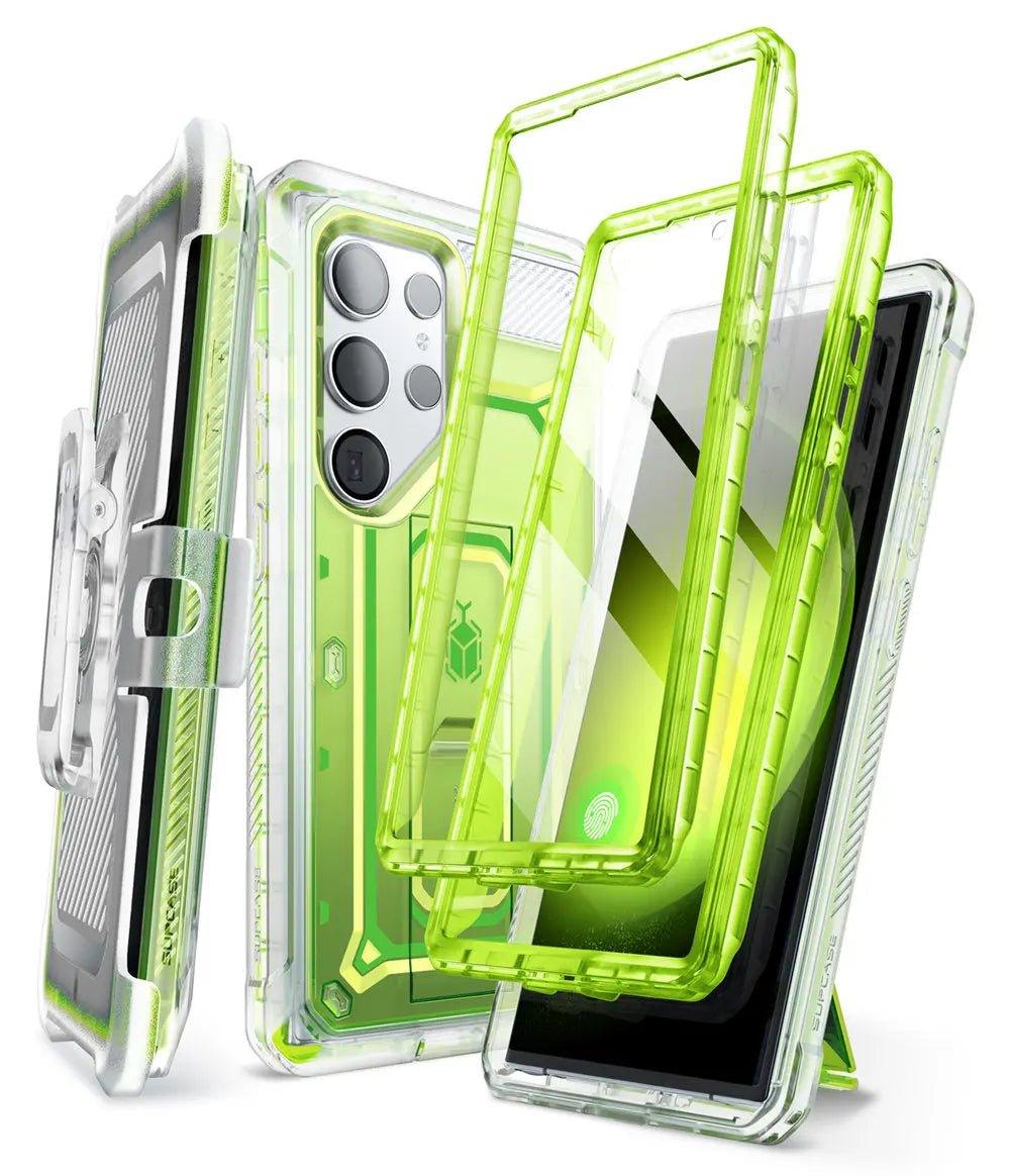 Samsung Galaxy S24 Ultra Case - Supcase UB Pro Full Body Dual Layer Protective Cover with Kickstand | Shockproof & Drop Protection for Everyday Use & Outdoor Activities