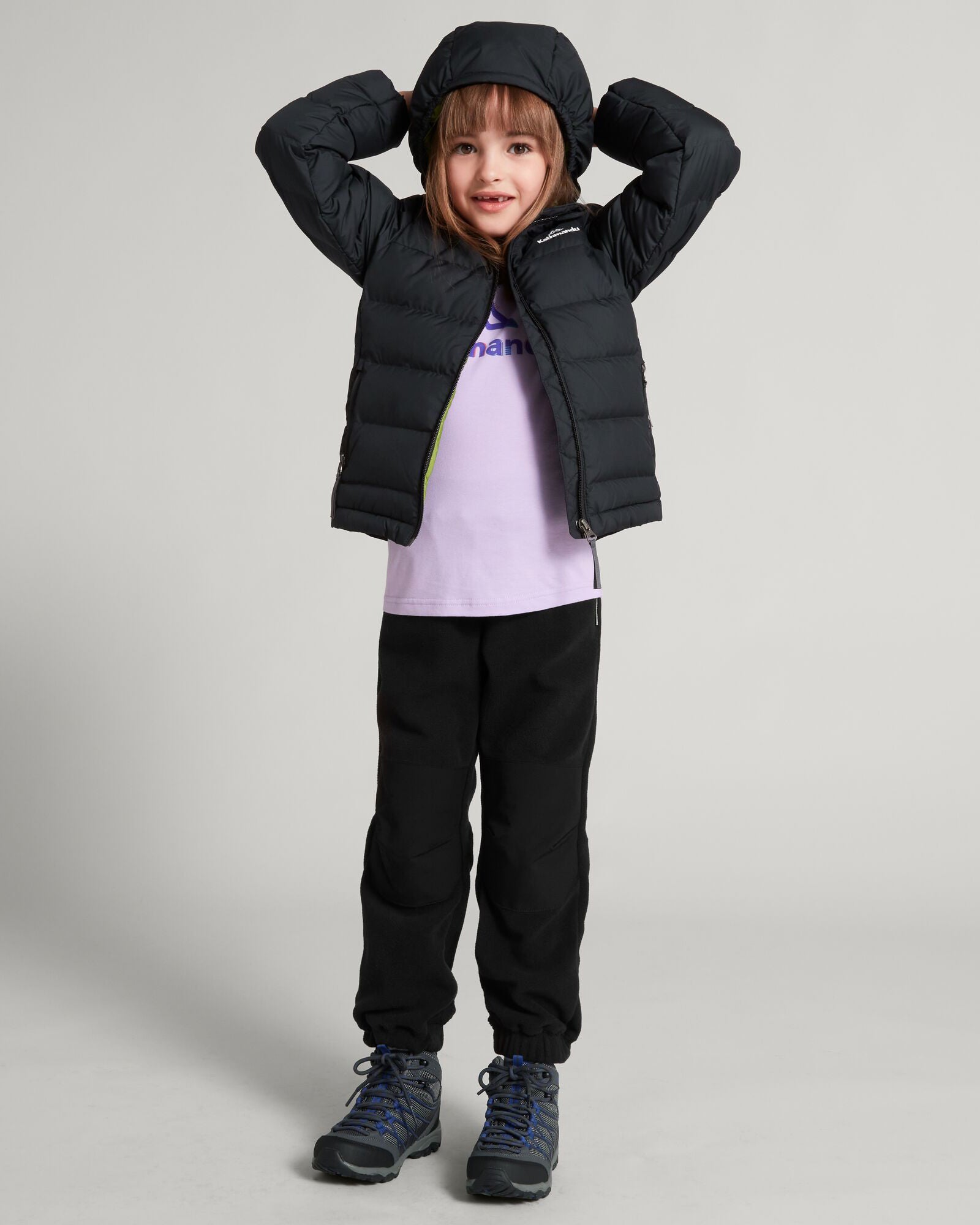 Kids' Epiq Down Jacket - Warm Winter Coat for Boys & Girls, Waterproof & Lightweight, Black - Perfect for Snow Play, Skiing & Outdoor Adventures