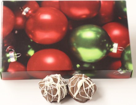 Scott's Cakes Dark Chocolate Truffles Covered in Milk Chocolate - 8 oz Premium Gift Box | Gourmet Dessert for Holidays, Parties & Romantic Gifts