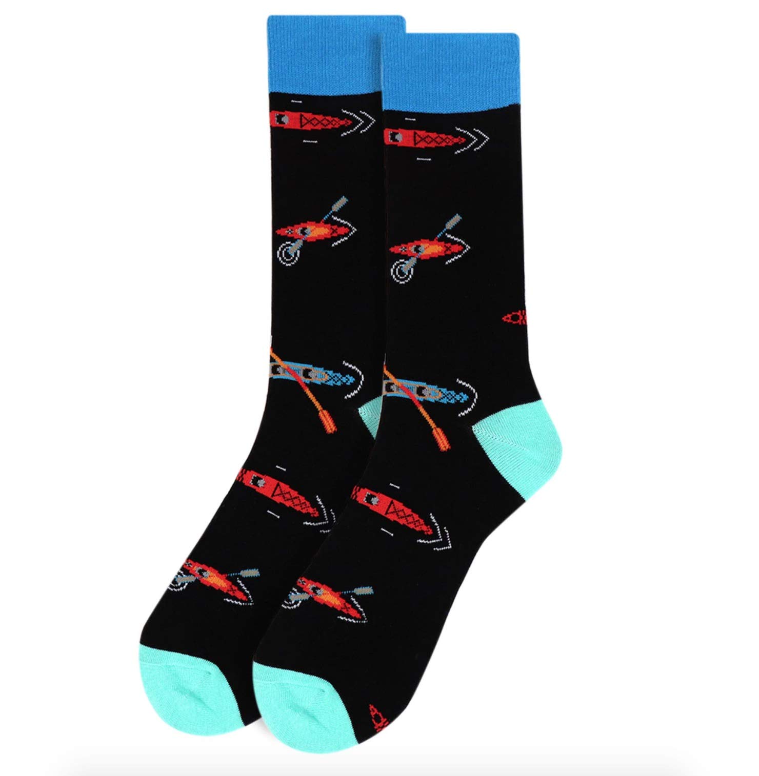 Urban-Peacock Men's Novelty Socks - Funny & Stylish Printed Socks for Men - Multiple Trendy Patterns (Stripes, Dots, Animals) - Perfect for Gifts, Casual Wear & Office Fashion