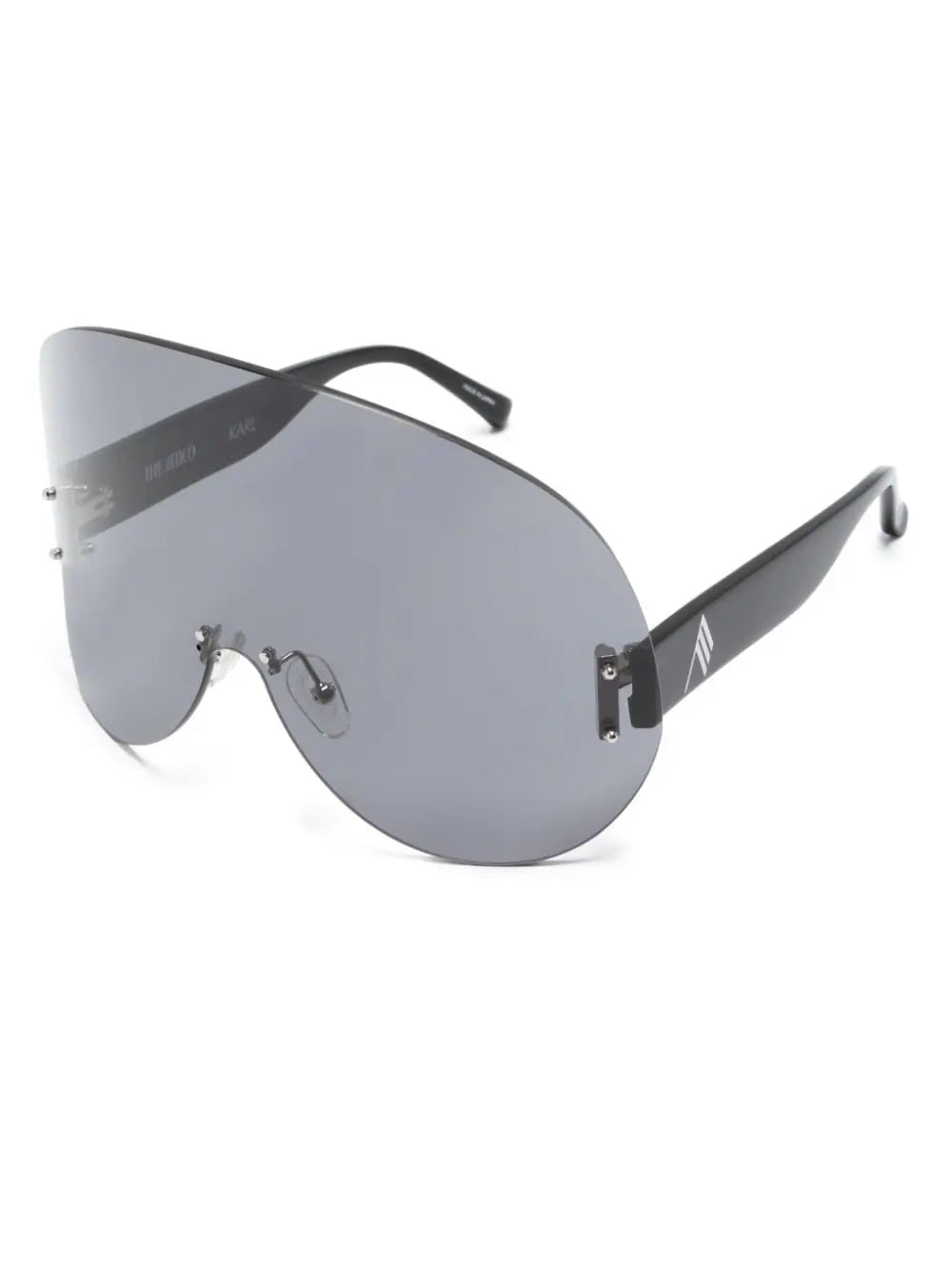 The Attico Karl Black Face Mask - Stylish & Breathable for Daily Wear, Travel & Outdoor Activities