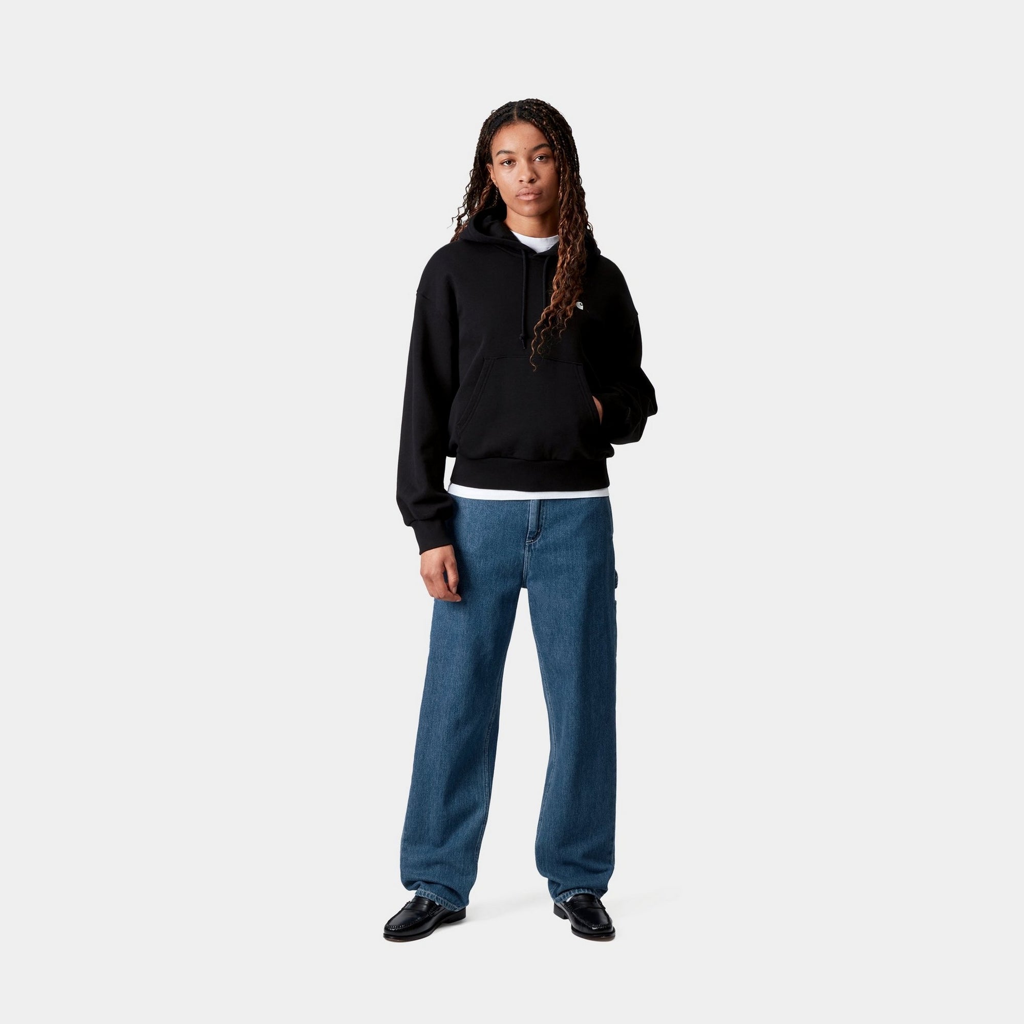 Pierce Pant Straight Denim Jeans | Stone Washed Blue for Men & Women | Perfect for Casual Wear, Office & Everyday Outfits