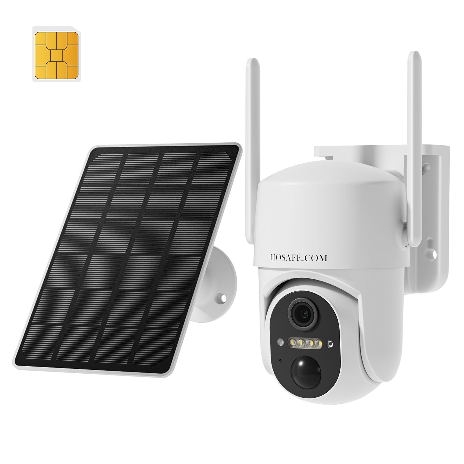 4G LTE Wireless Outdoor Security Camera with Motion Detection & Remote Viewing - No WiFi Needed - Ideal for Home, Business & Remote Property Surveillance