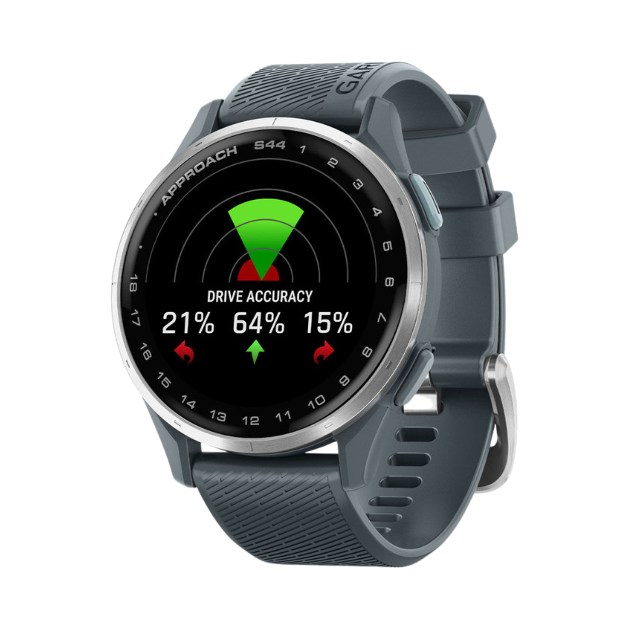 Garmin Approach S44 GPS Golf Watch with Touchscreen Display - Accurate Yardages, Hazard Alerts & Smart Notifications | Perfect for Golfers & Outdoor Enthusiasts