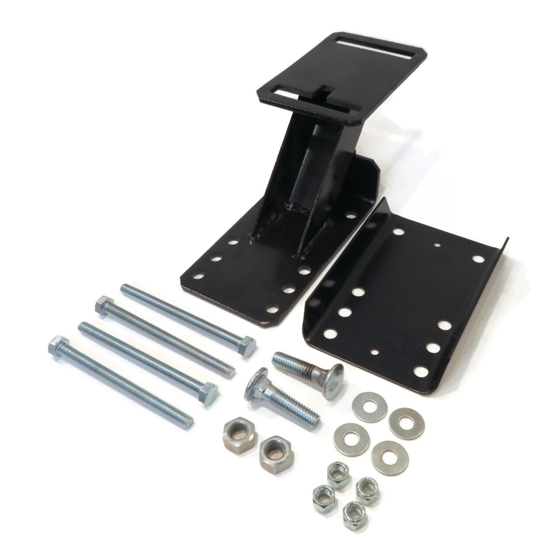 Heavy Duty Spare Tire Wheel Mount Kit for 6 & 8 Lug Vehicles - Universal Bracket & Carrier (Model 27021) | Off-Road, Truck & SUV Accessories for Adventure & Towing